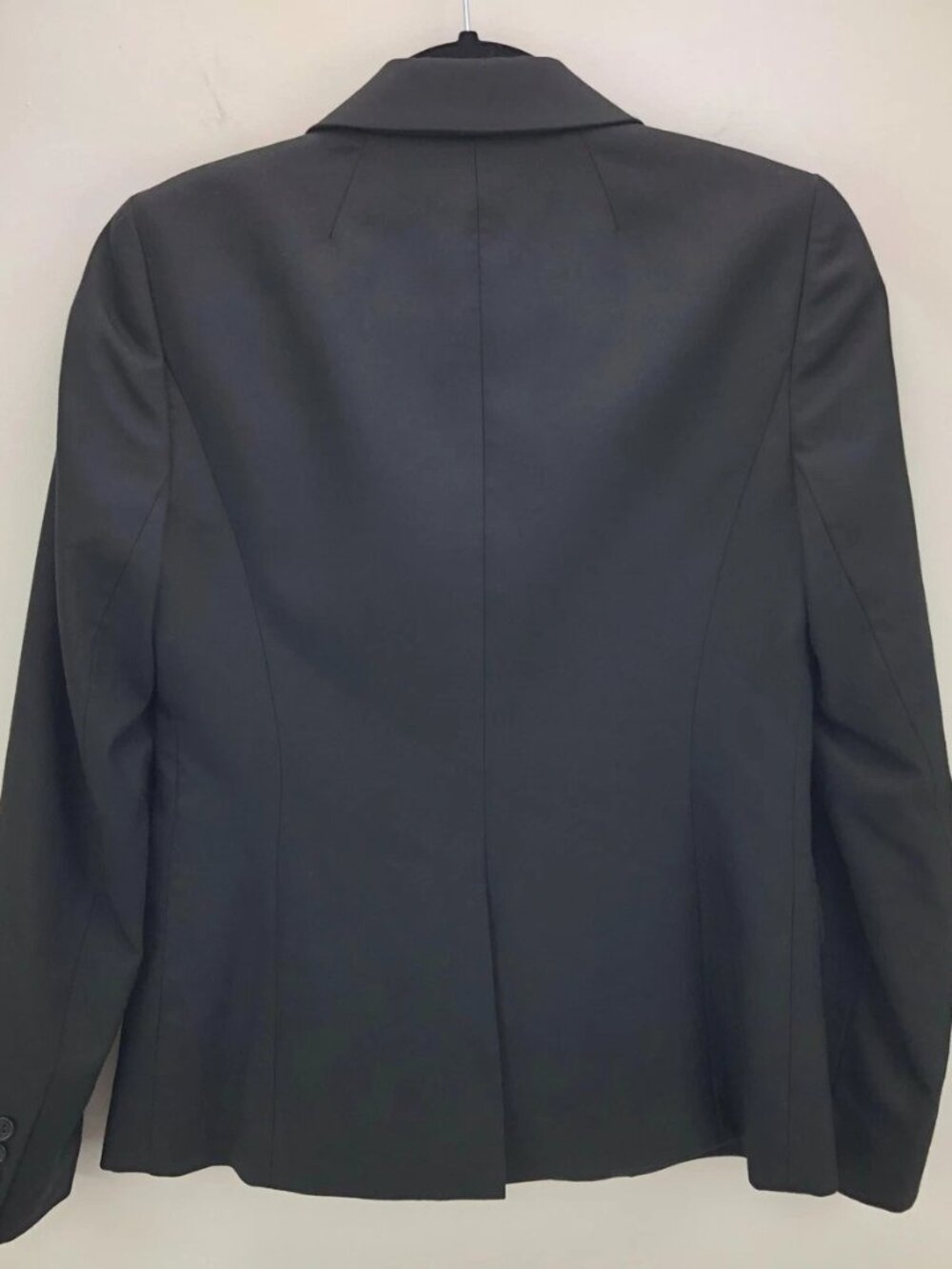 J. CREW super 120s 2 button jacket in black (sz10)